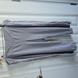 Danskin Heather Gray Crop Lounge Pants Size XL